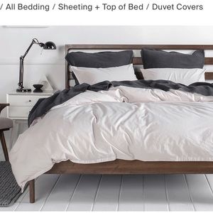 Parachute Home- Percale Duvet Cover( Full/Blush)